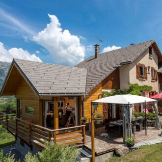 Photo du gîte de la Coustille, situé à Saint-Léger-les-Mélèzes